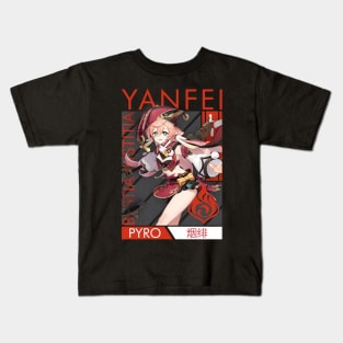 Yanfei - Genshin Impact Kids T-Shirt